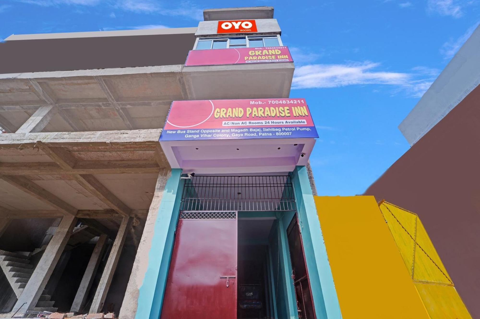 פאטנה Hotel O Grand Paradise Inn & Banquet Hall מראה חיצוני תמונה